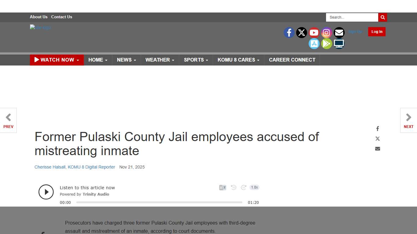 Pulaski County Jail employees accused of shocking inmate Mid-Missouri News komu.com